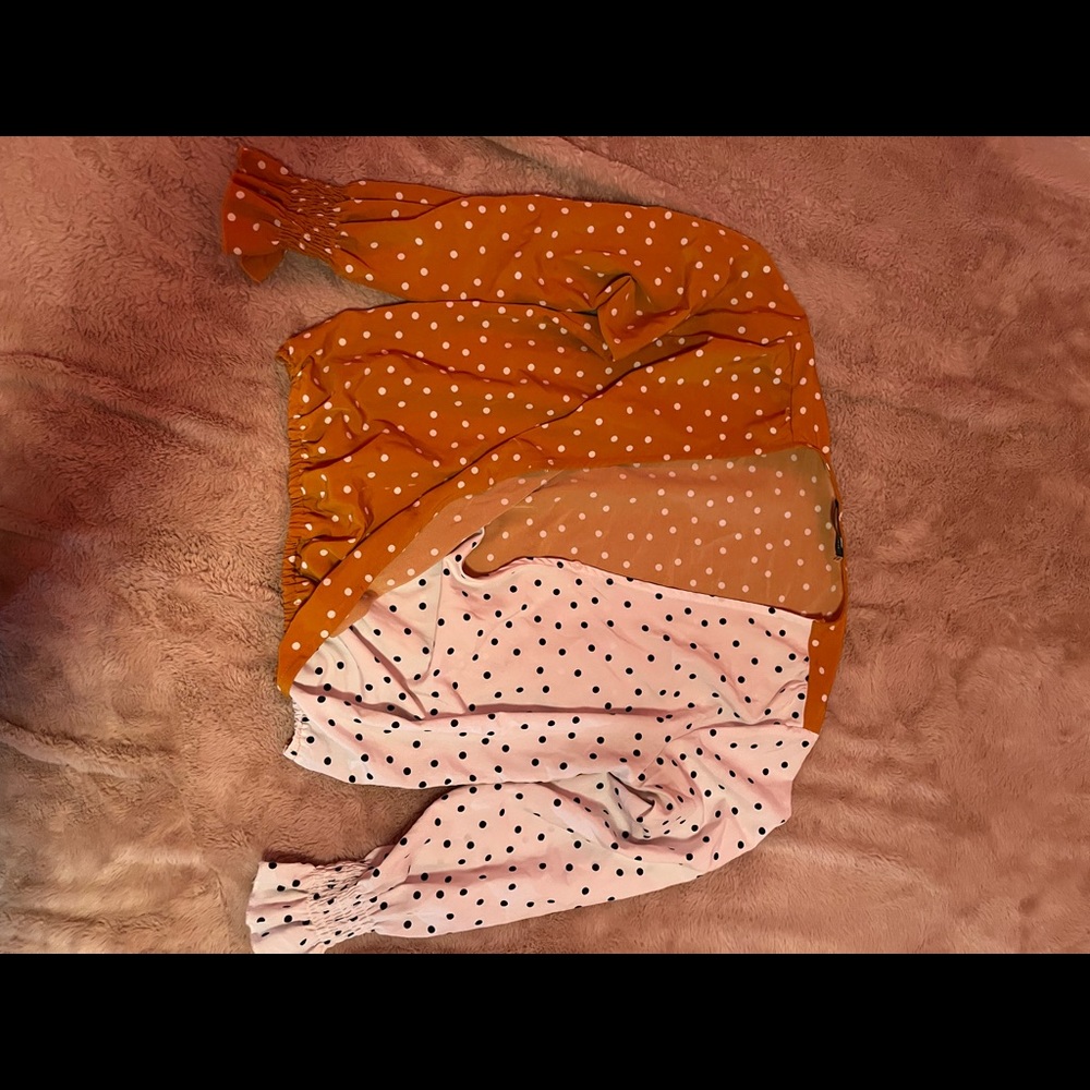 Polkadot blouse